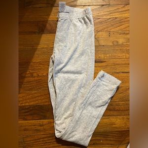 Gymboree girls gray leggings size L (10-12)
